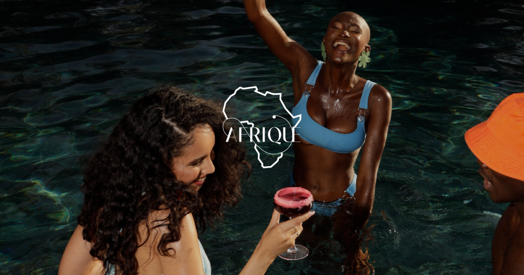 Afrique Vodka branding